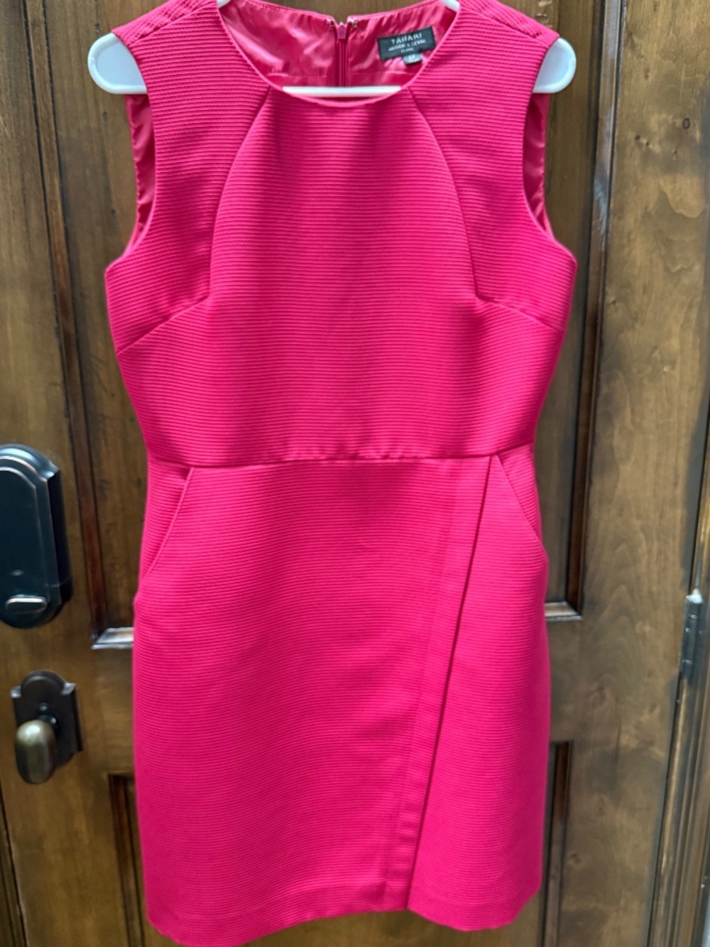 TAHARI Pink Fushia dress
